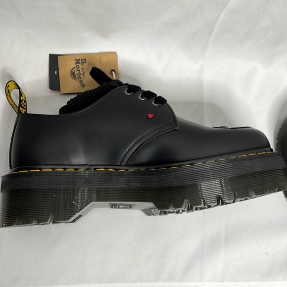 ***SOLD***NWT Dr. Marten Betty Boop Collab Black Leather Platform Shoes - Picture 11 of 11